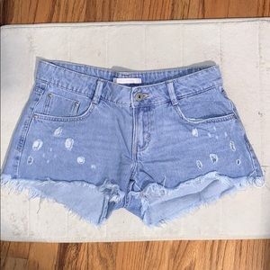 Zara Trafaluc Jean Shorts